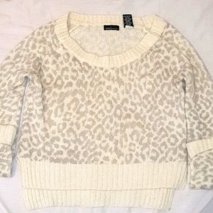 Cheetah- Sweater